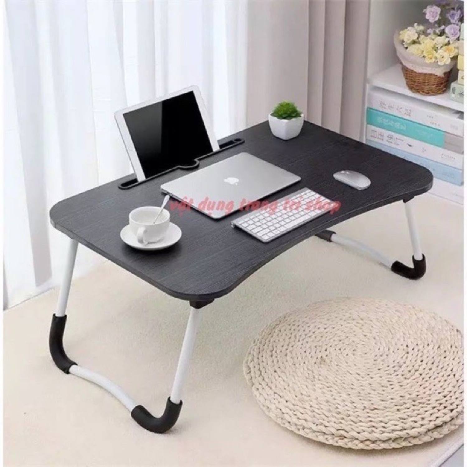 Bàn học Gấp Gọn thông Minh , Có khe Cắm Ipad