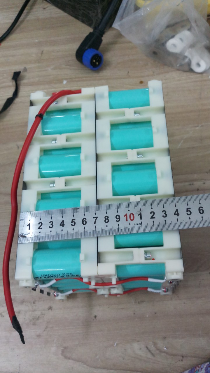 Compo Khối pin22650 (16S5P) 48V20Ah + BMS 16S20A ( Thanh lí giảm sâu)
