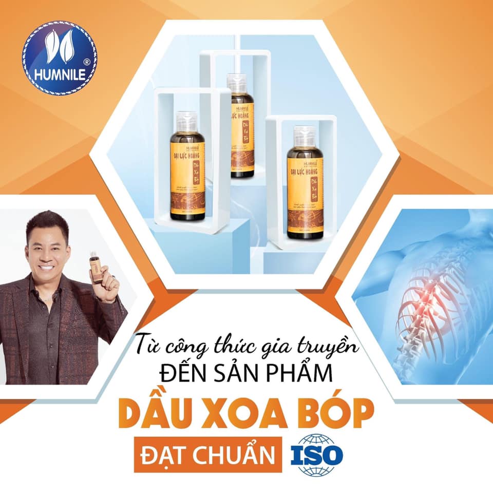 Dầu xoa bóp Đại Lực Hoàng 120ml-- giải pháp hỗ trợ cơ xương khớp--- đẩy lùi cơn đau xương khớp -- thoát đĩa đệm