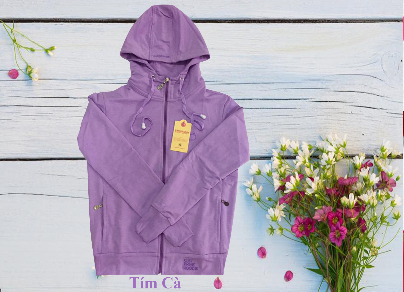 ÁO KHOÁC NỮ TÍM CÀ-CHẤT ĐẸP
