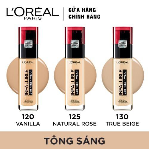 Kem Nền Lâu Trôi LOreal Paris Infallible Stay Fresh 24H Foundation 30Ml