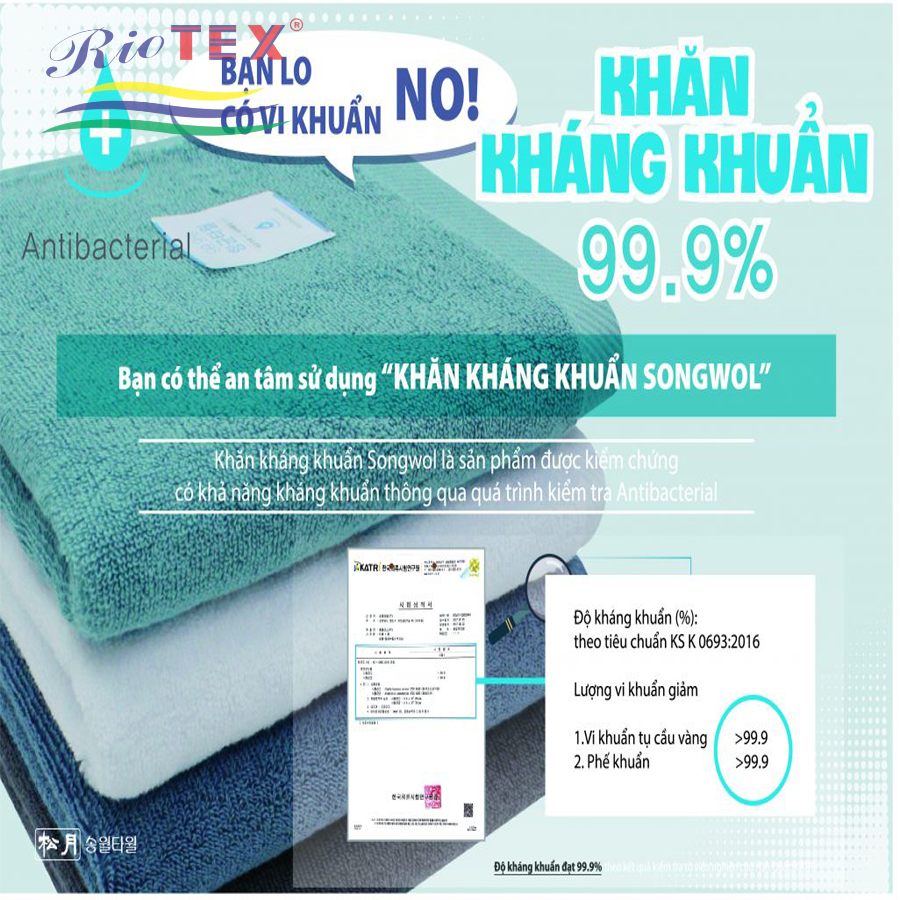 Khăn tắm khăn mặt organic 250g 6078cm