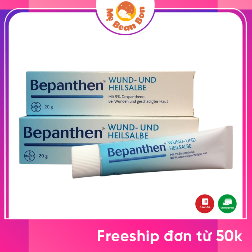 Kem Bôi hăm Bepanthen Wund-Und Heilsalbe 20g của Đức cho bé từ sơ sinh Giúp da tăng sức đề kháng chống lại hăm da