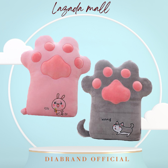 Gấu bông bàn chân mèo siêu dễ thương size 50cm 2 màu