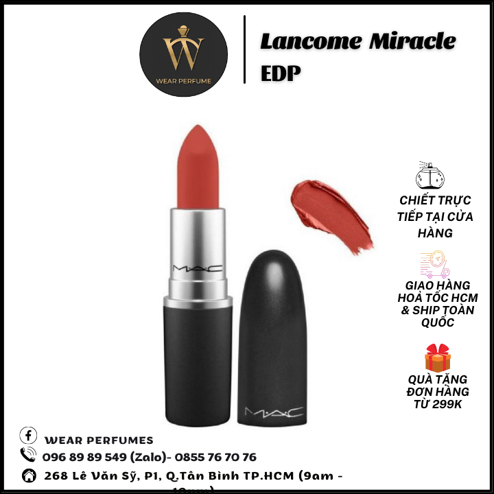Son thỏi lì mac powder kiss lipstick #316 devoted to chili