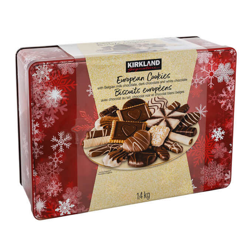 Hộp Bánh Quy Chocolate European Cookies Kirkland Mỹ