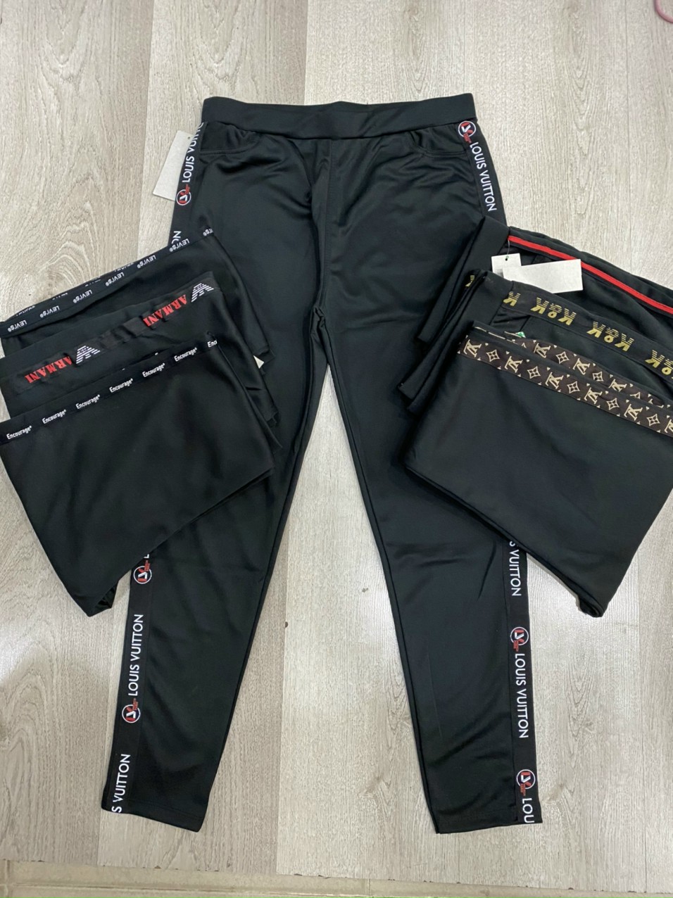 [HCM]Quần legging viền chữ Quần ôm nữ Quần leeging co giãn 4 chiều fom dưới 60kg -CÓ SIZE XL DƯỚI 65KG