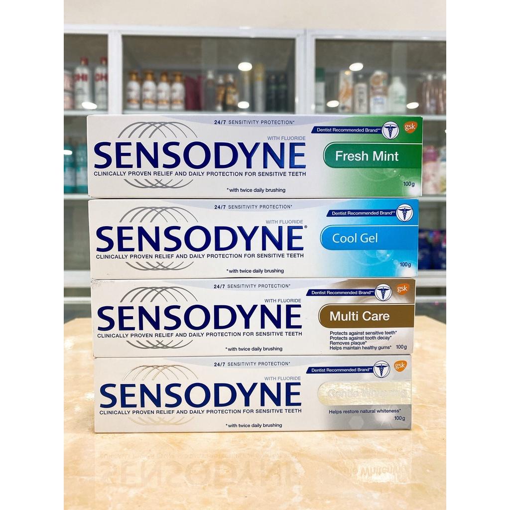 Kem đánh răng SENSODYNE giúp trắng răng hương thơm mát giảm ê buốt 100gram
