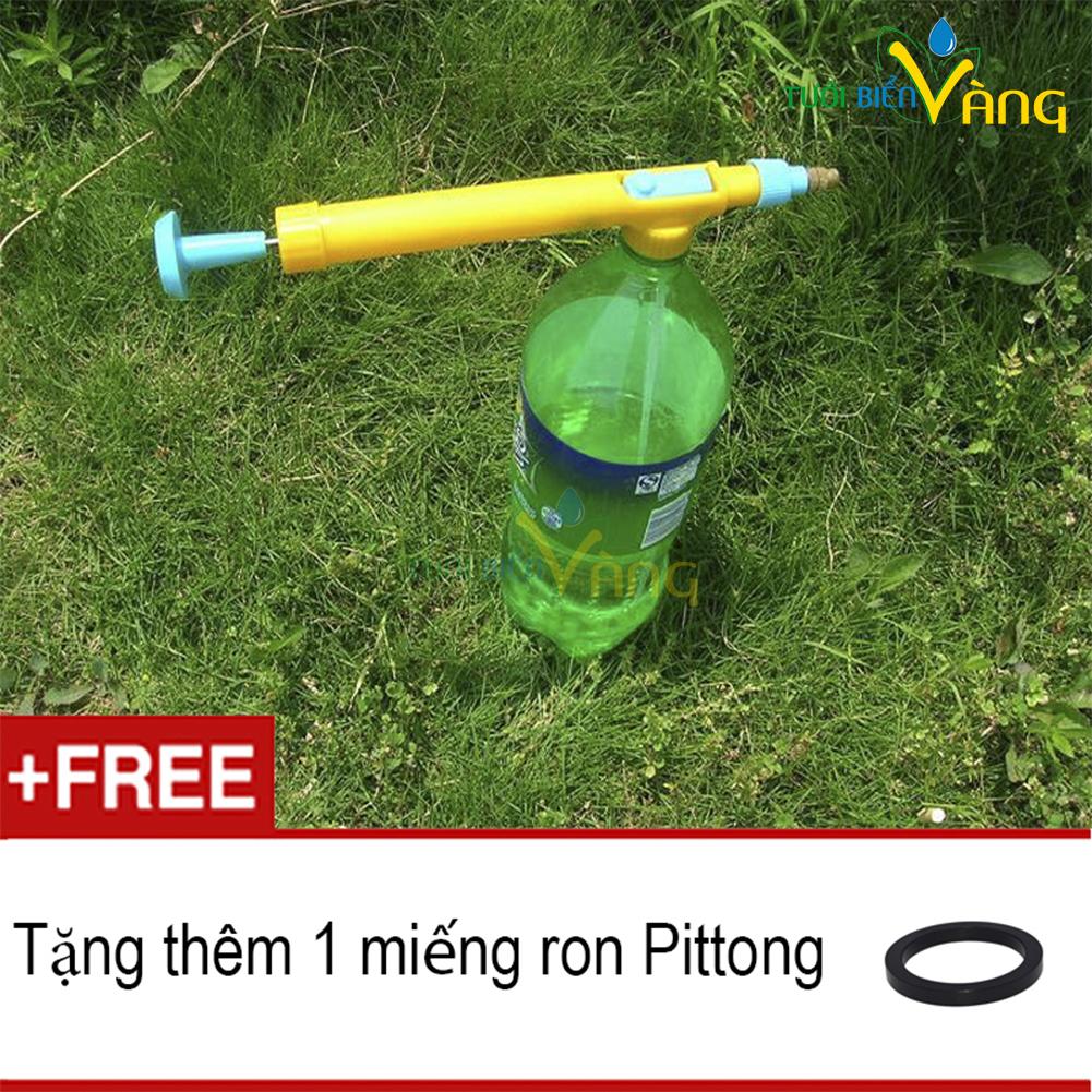 Bình xịt tưới cây dùng chai nước tái chế 05l - 15l tặng kèm 1 roăng cao su dự phòng