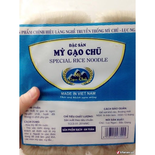 1 gói mỳ chũ bắc giang