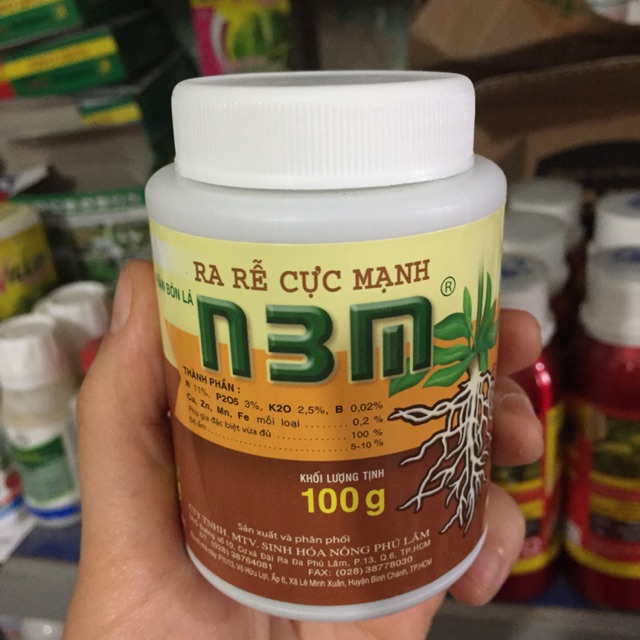 Phân Bón N3M Kích Rễ Kích Thích Ra Rễ Cực Mạnh 100gr