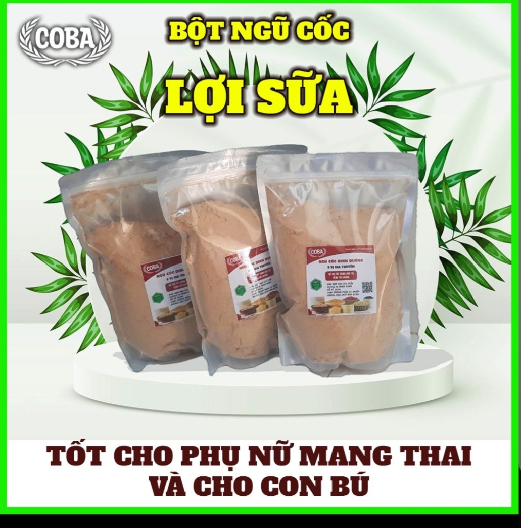 Combo500gr bột ngũ cốc dinh dưỡng 9 vị +10 gói đường ăn kiêng+1 muỗng gỗ. bột ngũ cốc ăn kiêng, lợi sữa, tăng sức đề kháng