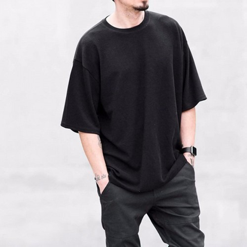 [HCM]ÁO THUN TRƠN 100% COTTON HÀNG CAO CẤP CHUẨN FORM, Áo Thun Tay lỡ unisex, Áo Phông hàn quốc giá rẻ