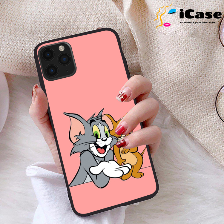 Ốp lưng iphone 11 pro max viền dẻo tpu bst pinky