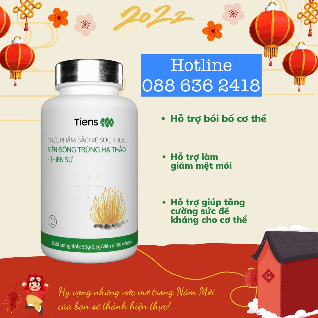 Viên đông trùng hạ thảo Thiên Sư