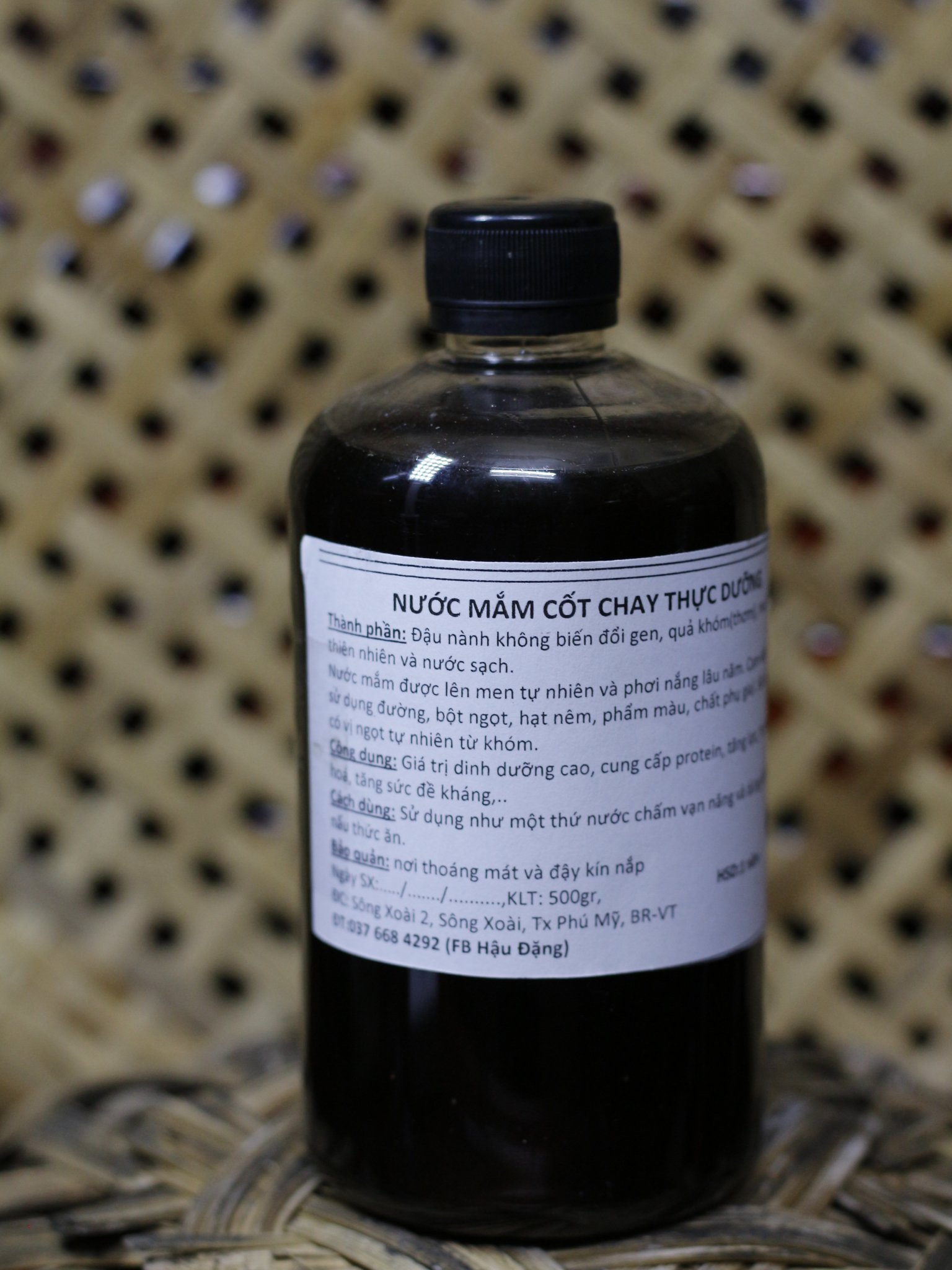 Nước mắm chay 4 NămThực Dưỡng 500ml