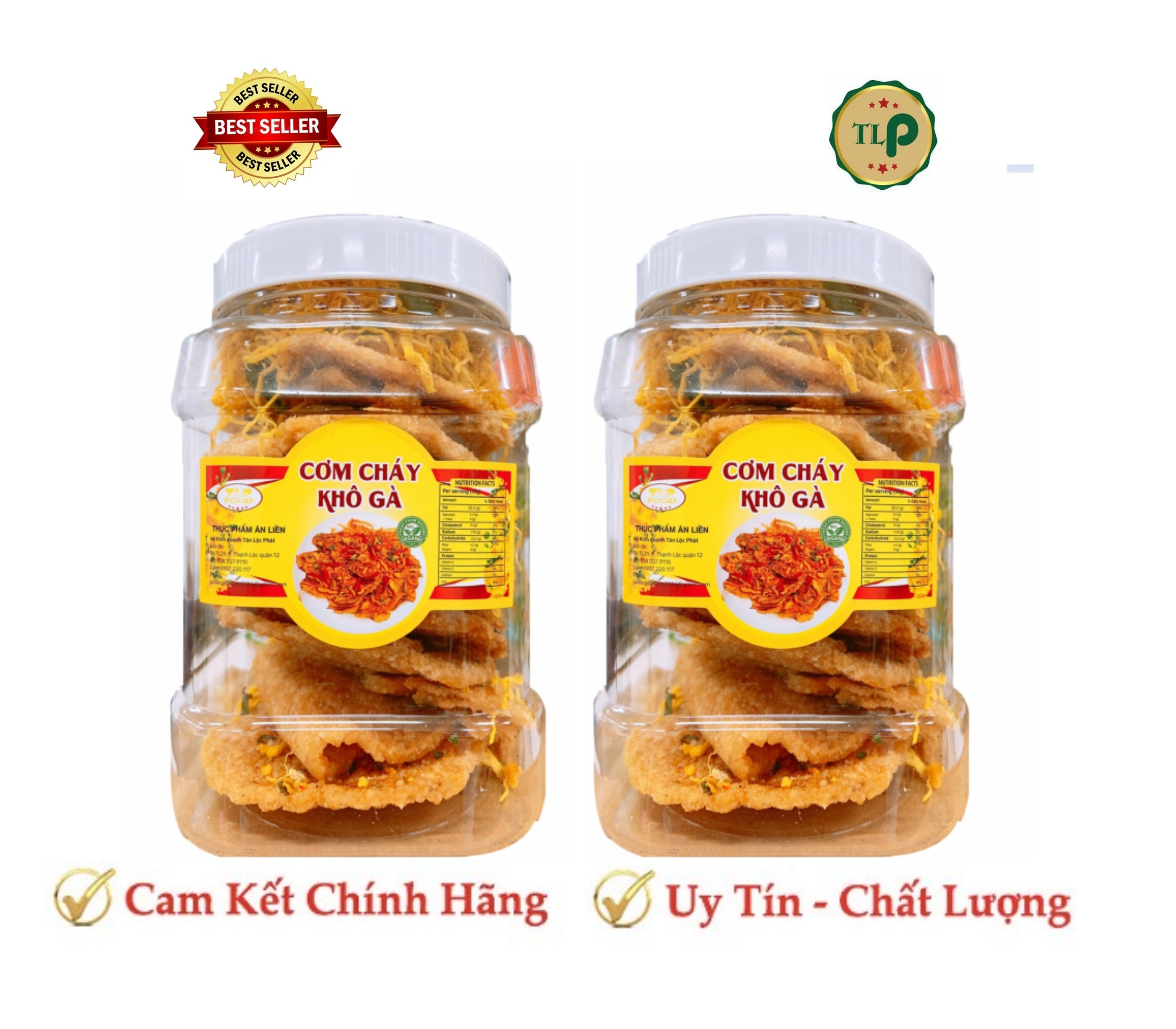 Cơm cháy lắc khô gà - mỗi hũ 300g