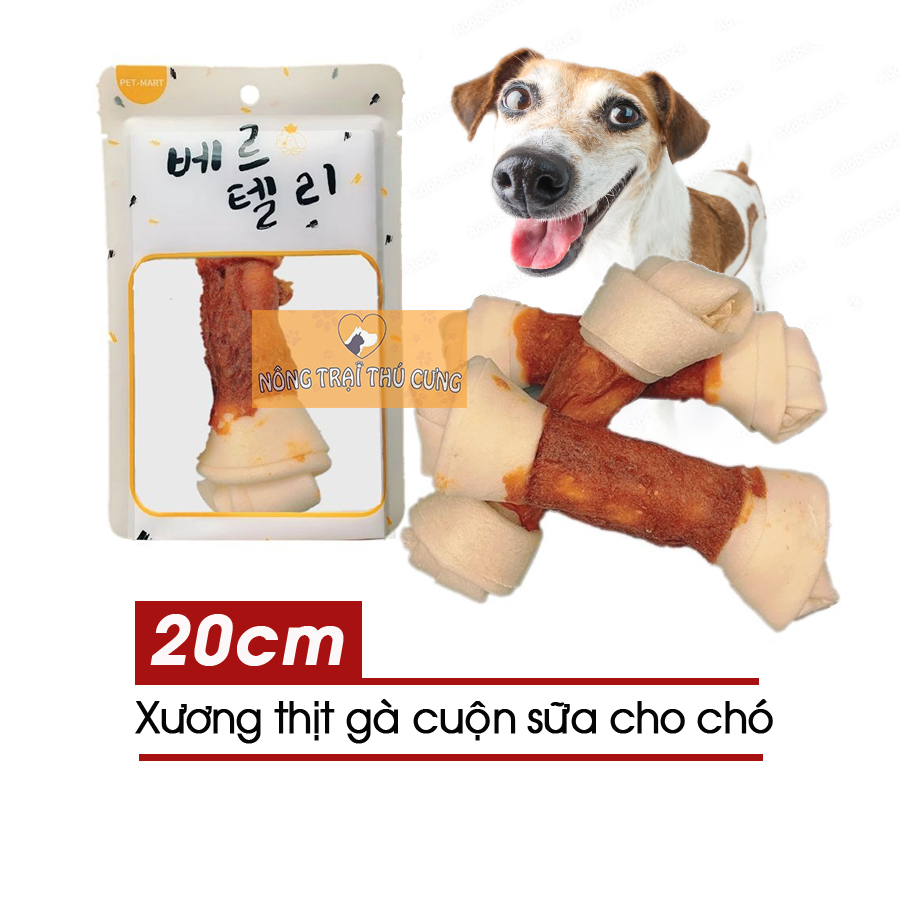 Gà cuộn xương sữa size lớn 15cm -