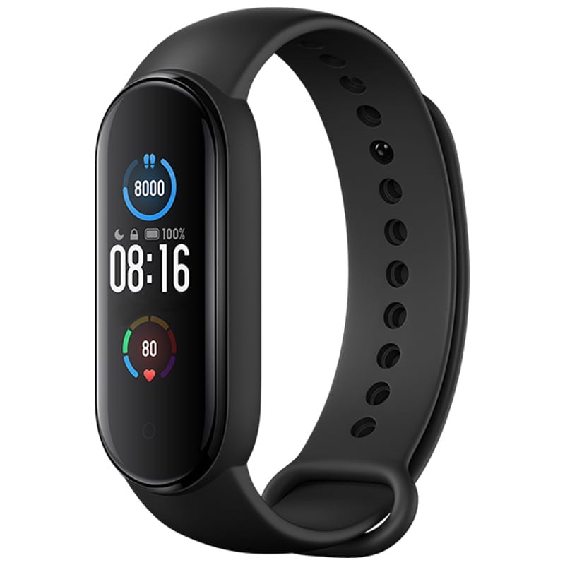 Vòng đeo tay thông minh Xiaomi Mi Band 5 - Màn hình AMOLED 1.1" Chống nước 5ATM, Theo dõi sức khỏe, kết nối Bluetooth, hỗ trợ tiếng Việt - Hàng chính hãng