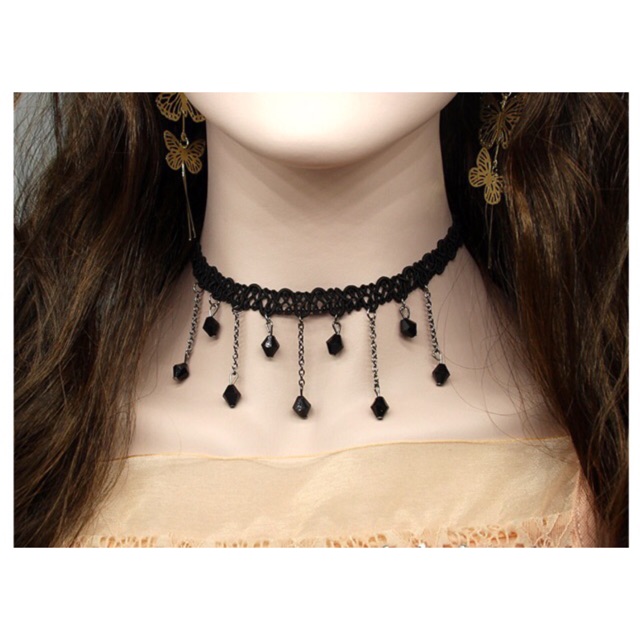 Choker đá rơi đẹp