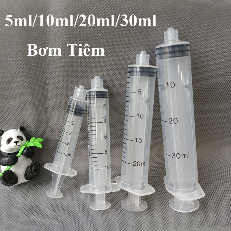 Xilanh bơm tiêm chiết nước hoa Ống tiêm 5ml/10ml/20ml/30ml/60ml