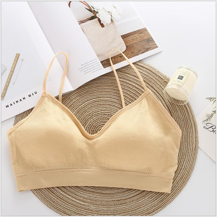 Áo bra, áo lót nữ 2 dây gân - Kèm ảnh thật