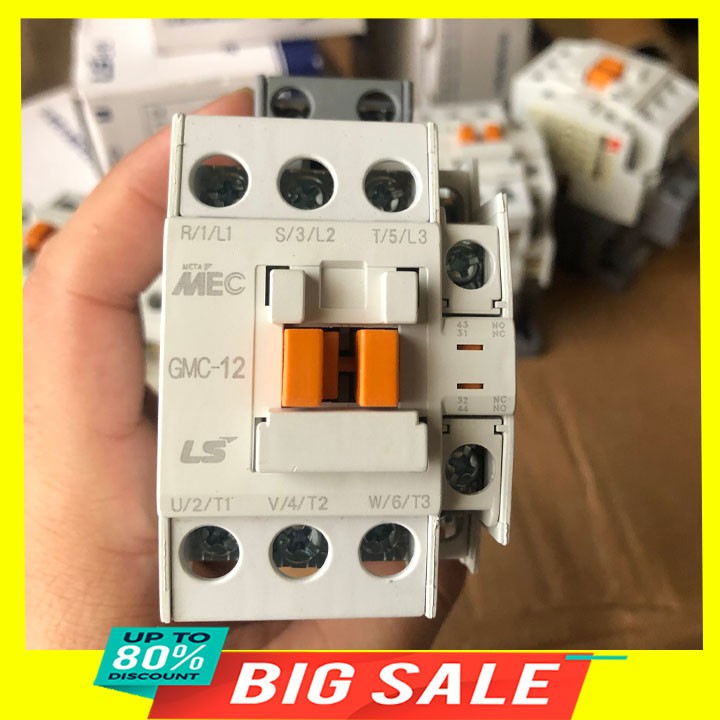 Khởi động từ contactor ls gmc 12a 220/380vac