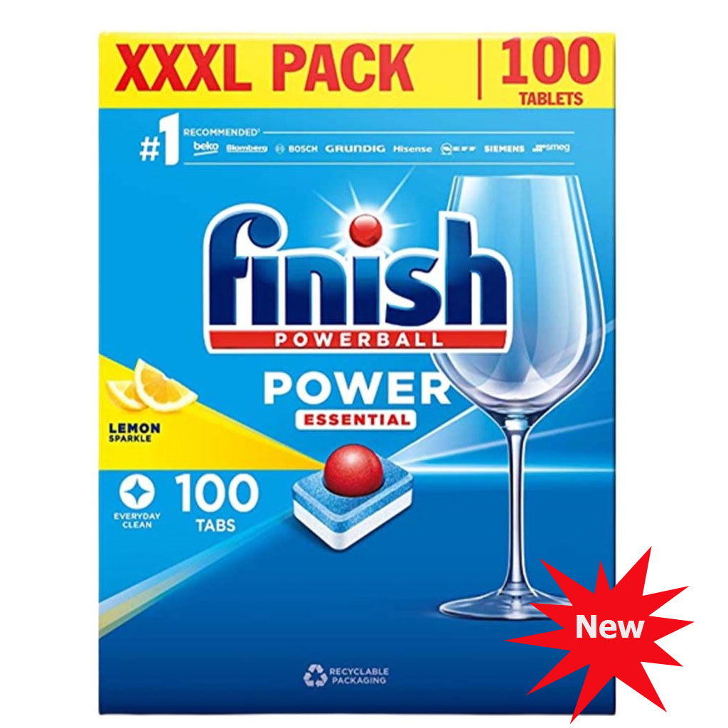 Viên Rửa bát Finish 100 viên nhập khẩu Đức dùng cho máy rửa bát + Tặng viên Finish Nhật