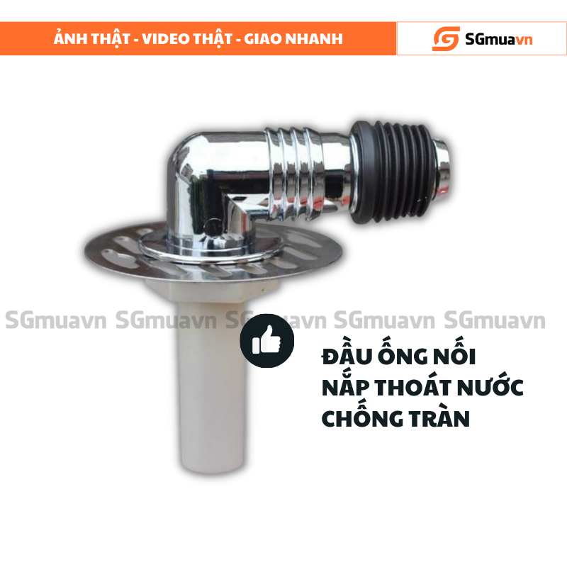 Nắp thoát nước chống tràn, van thoát nước máy giặt, máy rửa chén chống tràn, ngập úng, ngăn mùi hôi