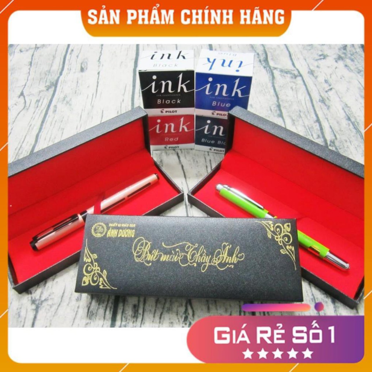 Hộp Nhung Đựng Bút Cao Cấp - Hộp Quà Tặng Bút Lót Nhung Sang Trọng