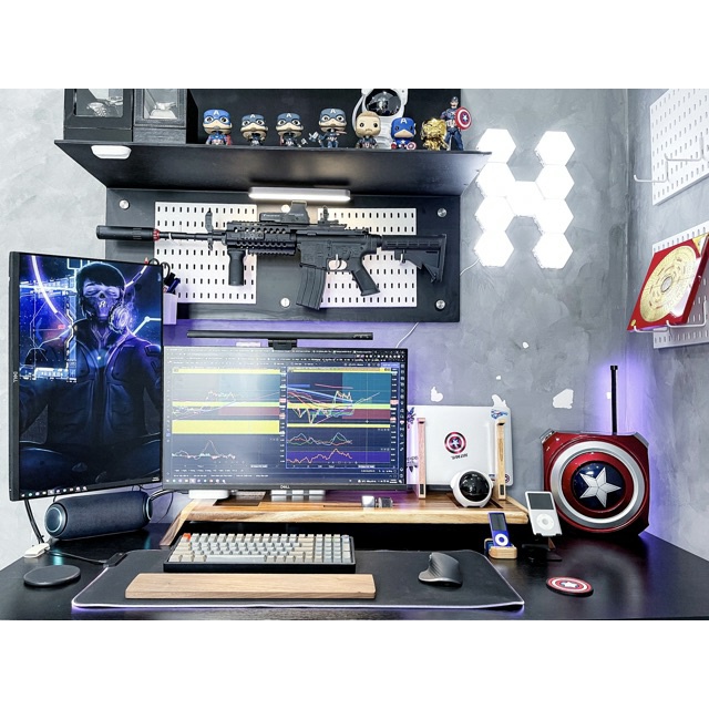 Kệ treo hộp lưu trữ hộp trưng bày giá treo đồ NB131 pegboard
