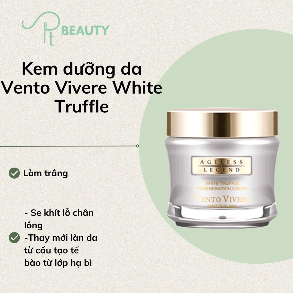 Kem Vento Vivere White Truffle Thụy Sĩ