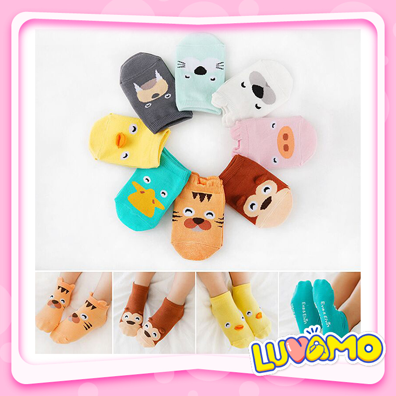 Tất Cho Bé Sơ Sinh Hình Thú Đáng Yêu Thoải Mái Chống Trượt Đủ Size Từ 0 - 4 Tuổi Ta05