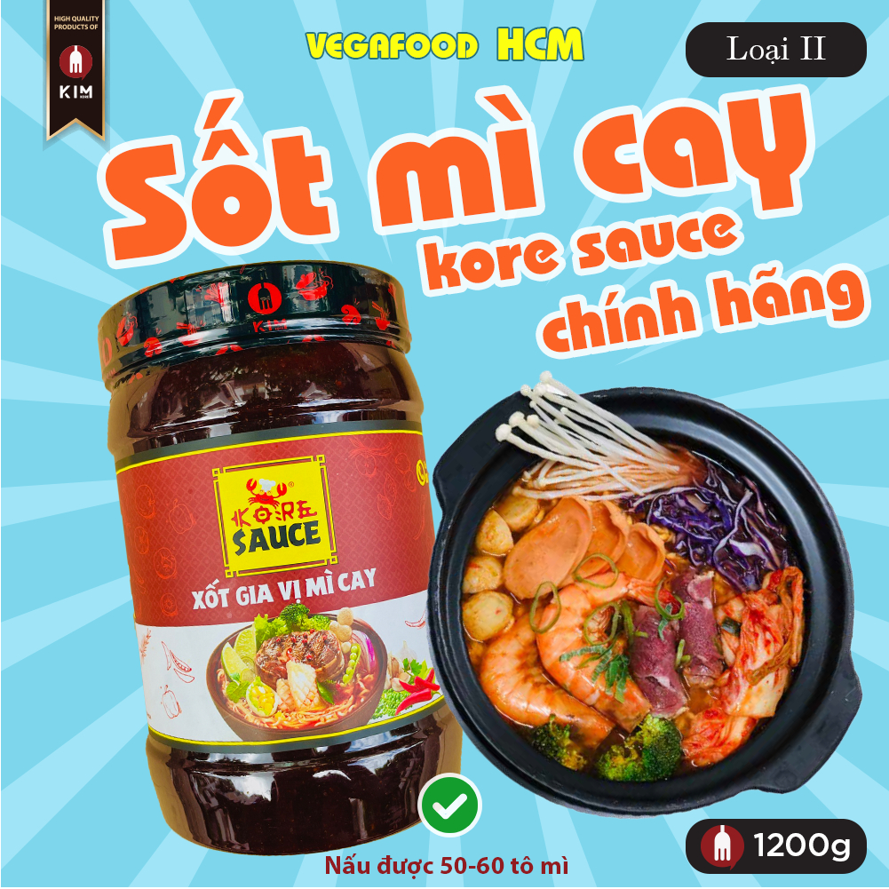 Sốt mì cay nấu mì cay 7 cấp độ nhà hàng