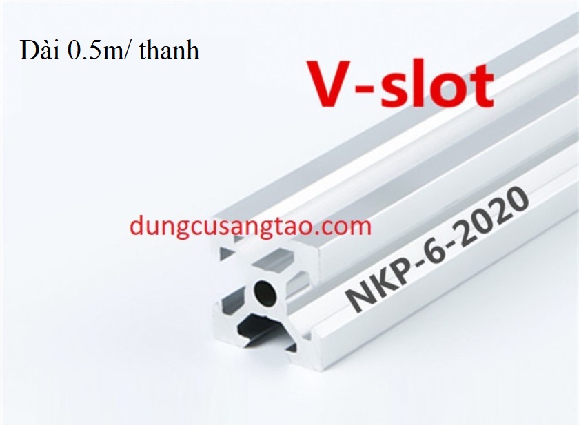 Nhôm định hình 2020 V slot - Openbuilds