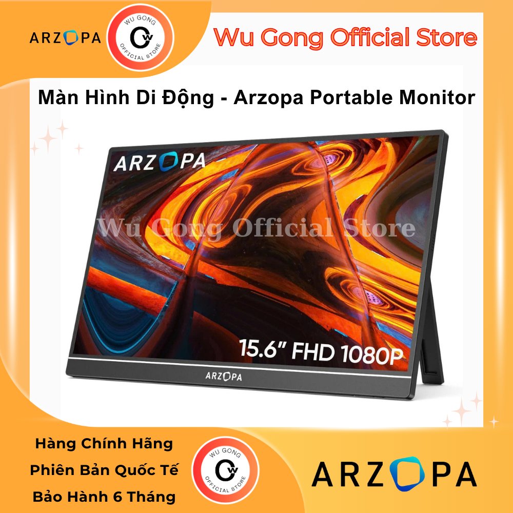 Màn Hình Di Động Arzopa 14 Inch - 16 Inch Tấm Nền IPS 2.5K - FullHD, 144 Hz - 60 Hz. Arzopa Portable