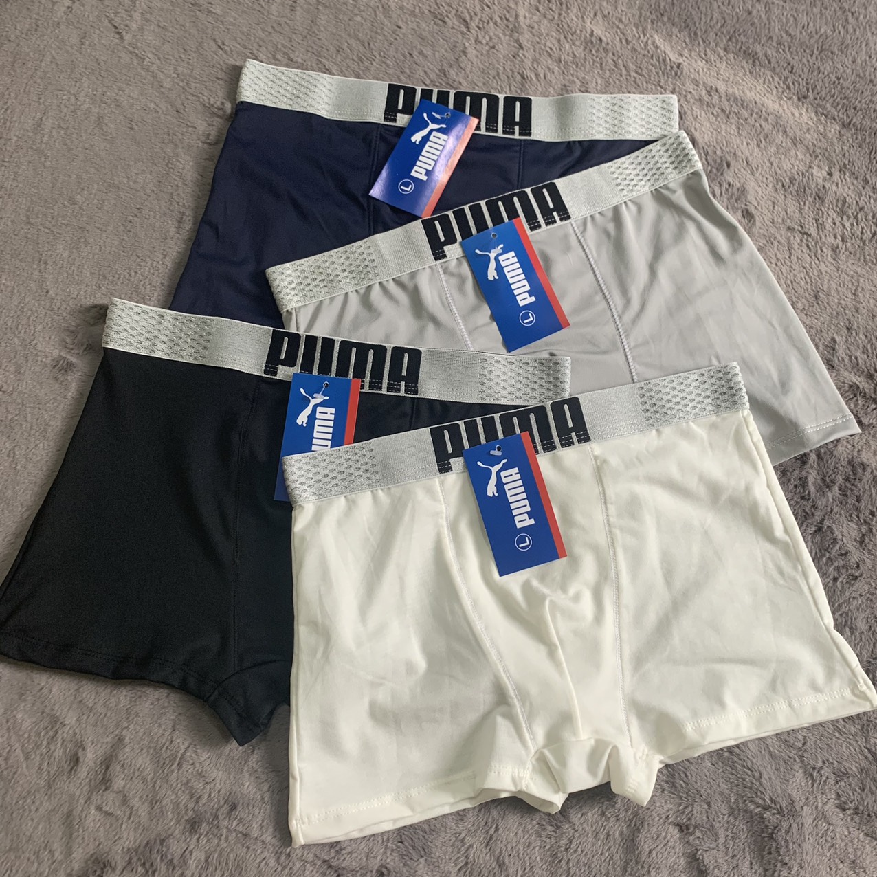 Combo 4 quần sịp boxer nam PU mA