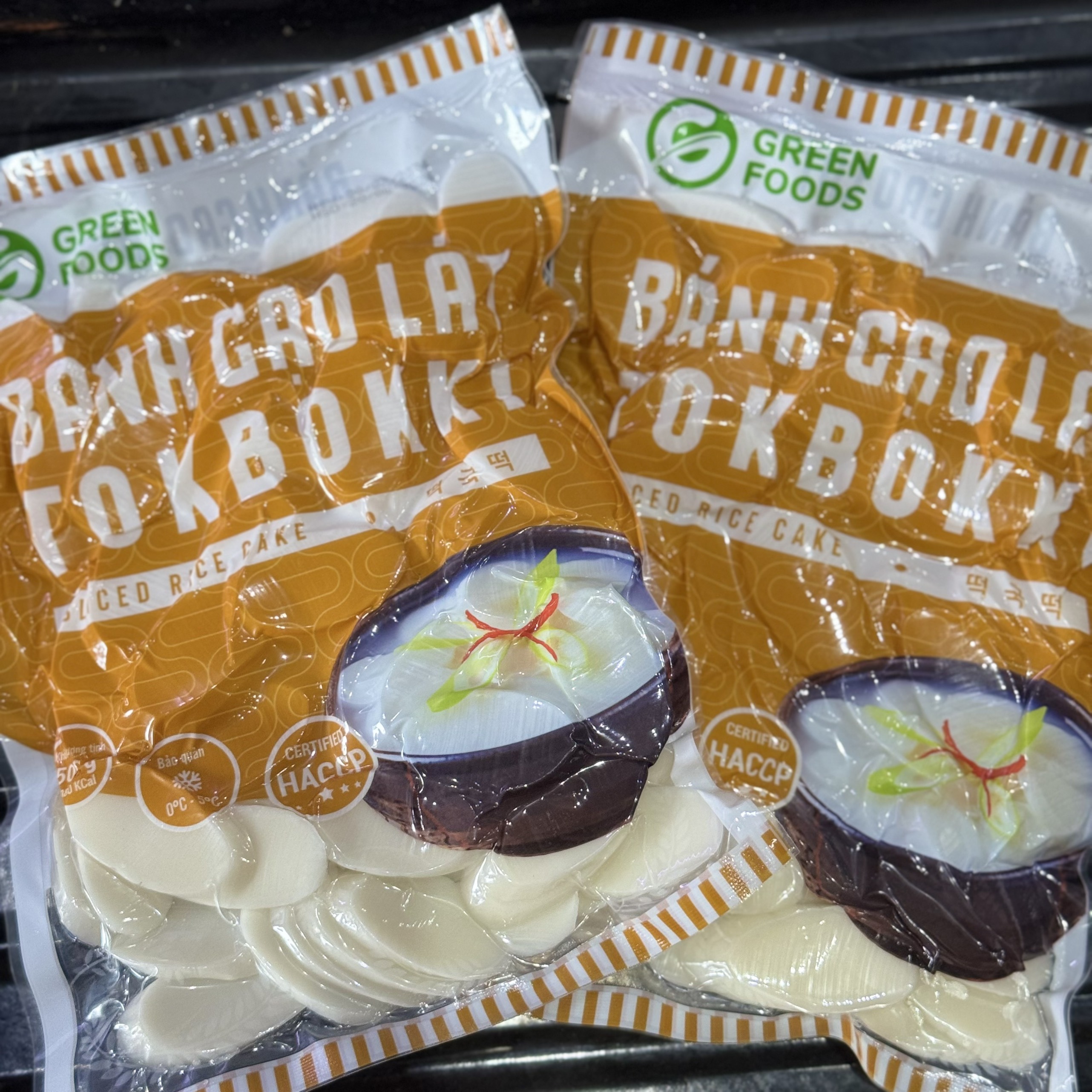 Bánh Gạo Tokbokki Hàn Quốc Dạng Lát 1kg