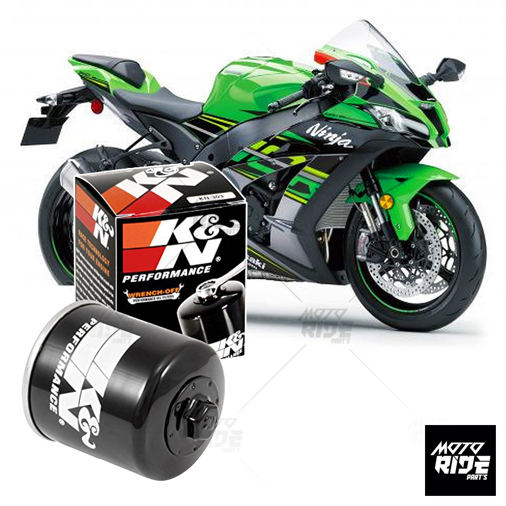 K&N KN-303 LỌC NHỚT CAO CẤP XE MOTO KAWASAKI YAMAHA HONDA
