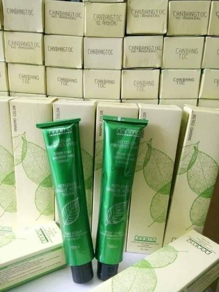 COMBO 10 TUÝT NHUỘM CÂN BẰNG NANIMO 100ML