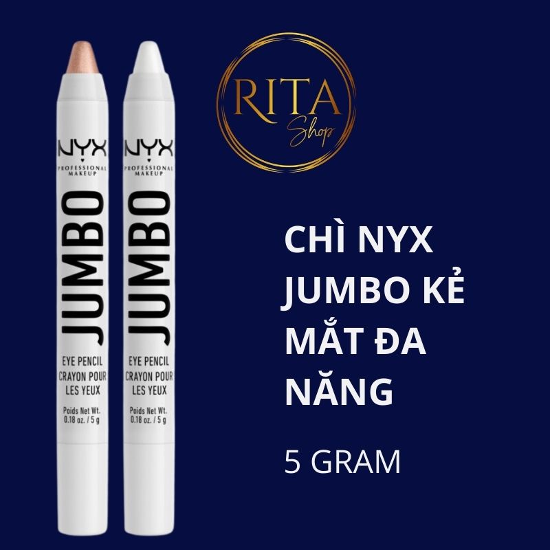 Chì NYX Jumbo Eye Pencil kẻ mắt đa năng