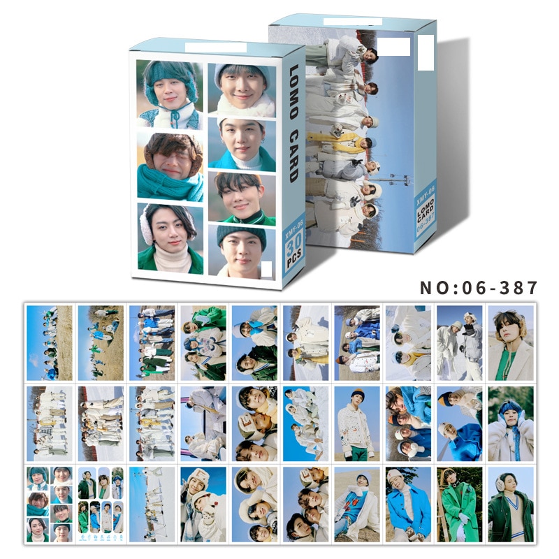 Lomo card bts mẫu mới 2021