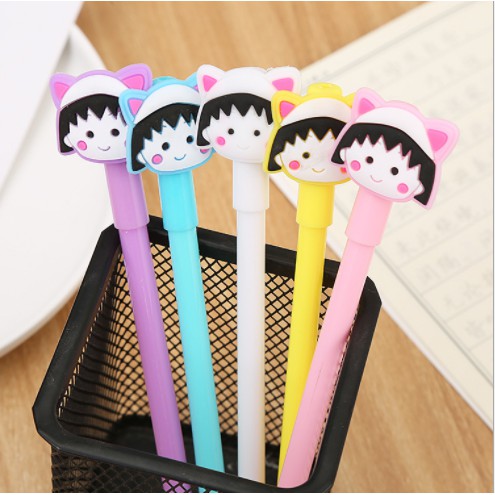 Combo 5 Bút Bi Viết Cô Gái Siêu Dễ Thương