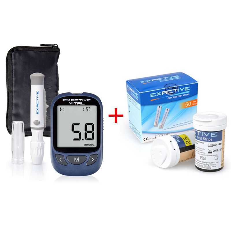 EXACTIVE VITAL blood glucose meter free code Máy Đo Đường Huyết Không Mã