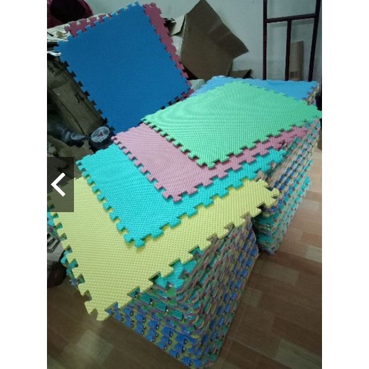 COMBO 12 TẤM THẢM XỐP LÓT SÀN NHIỀU MÀU KT 60x60CM