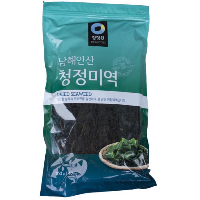 Rong biển khô nấu canh hàn quốc deasang gói 100g