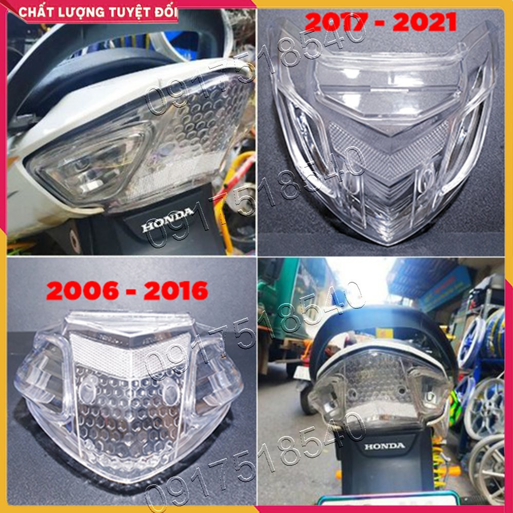 Nắp hậu trắng cho wave 2006 - 2016, wave rs , wave s100 , wave 50cc