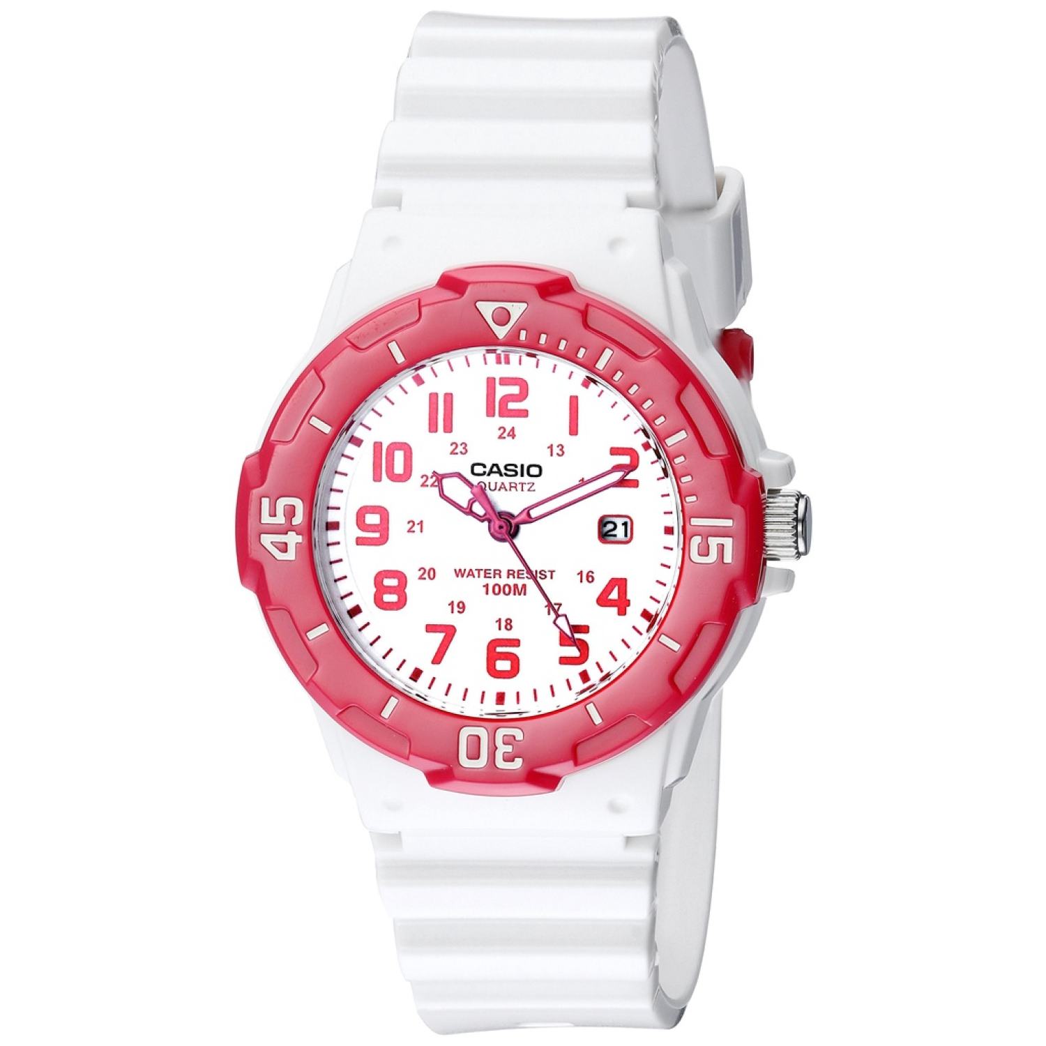 Đồng hồ casio nữ đồng hồ casio chính hãng casio dây nhựa lrw200h - 4 nhiều màu nổi bật fullbox.