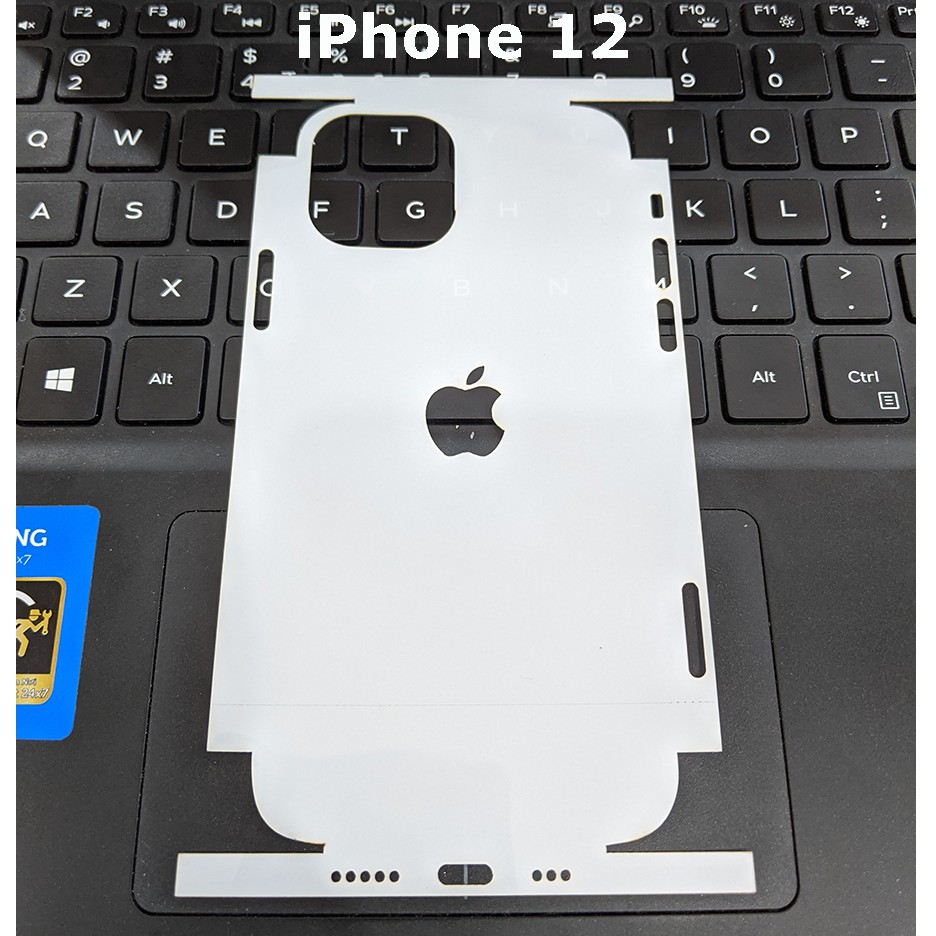 Miếng dán ppf 360 độ full đến từng lỗ loa iphone 12 mini /iphone 12 pro /iphone 12 pro max