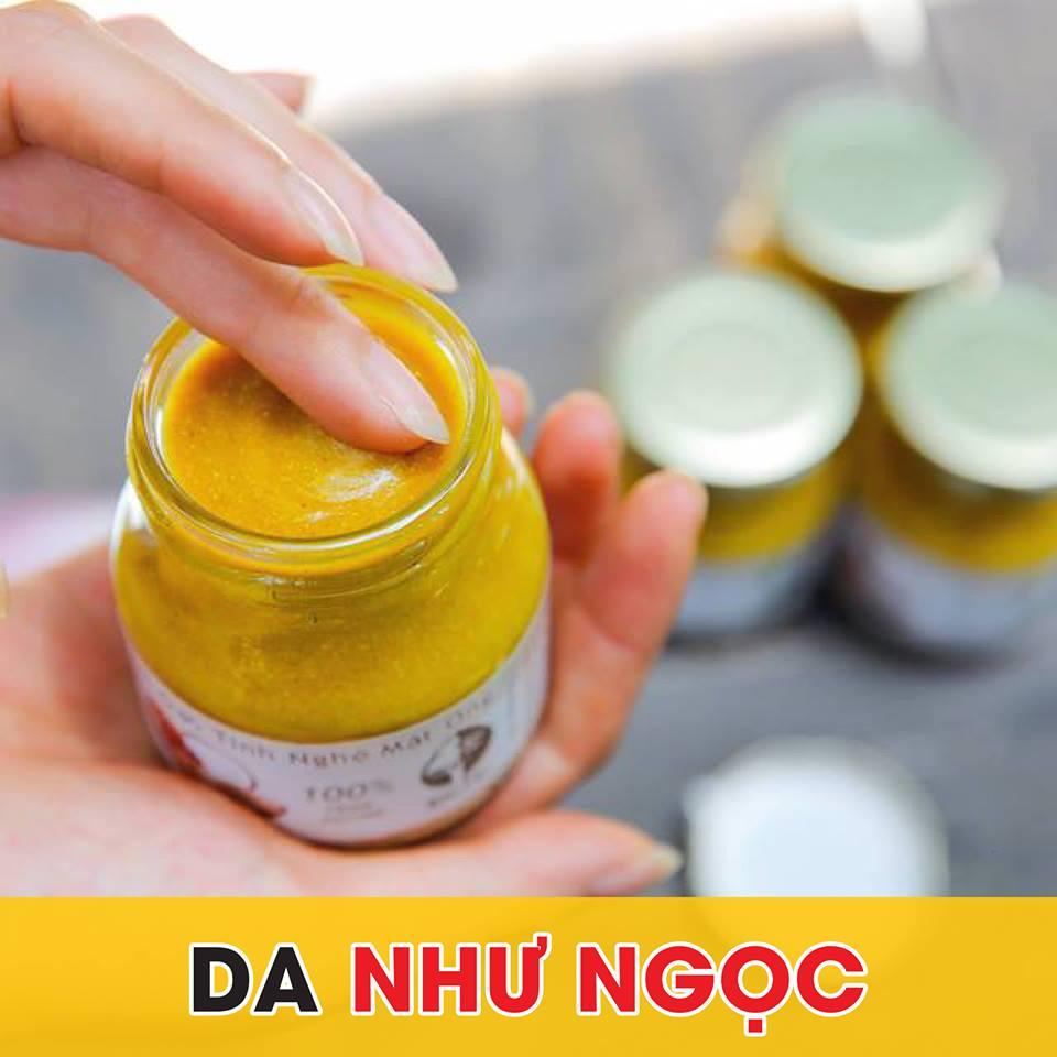 Kem Gạo Tinh Nghệ Mật Ong